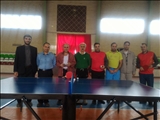 مسابقه تنیس روی میز کارکنان برادر به مناسبت ایام اللله فجر